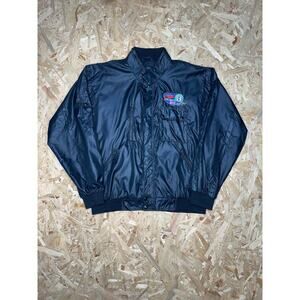 Men’s Black 1992 Fan Appreciation Tour Racing Jacket Richard Petty #43 Sz L